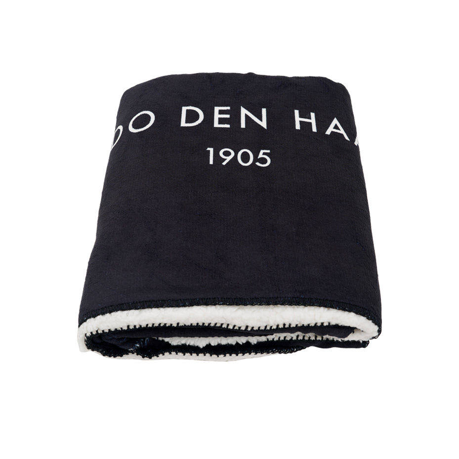 ADO Sherpa Fleecedeken (Zwart)