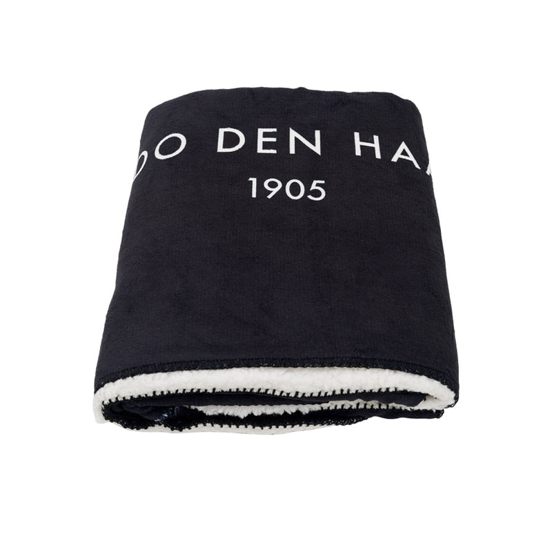 ADO Sherpa Fleecedeken (Zwart)