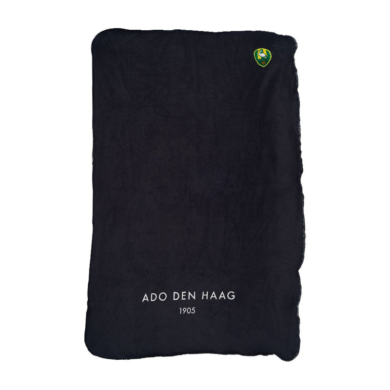 ADO Sherpa Fleecedeken (Zwart)