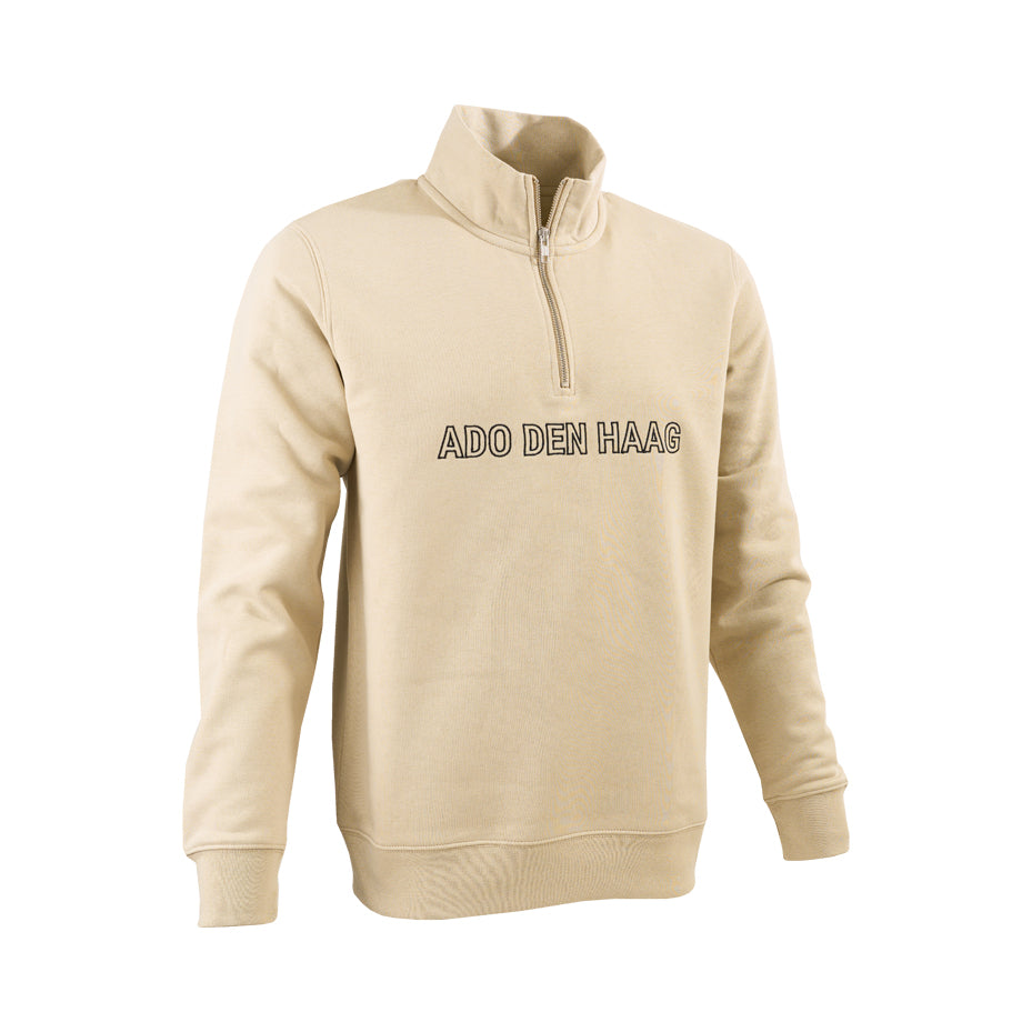 ADO Den Haag Quarter Zip (Beige)