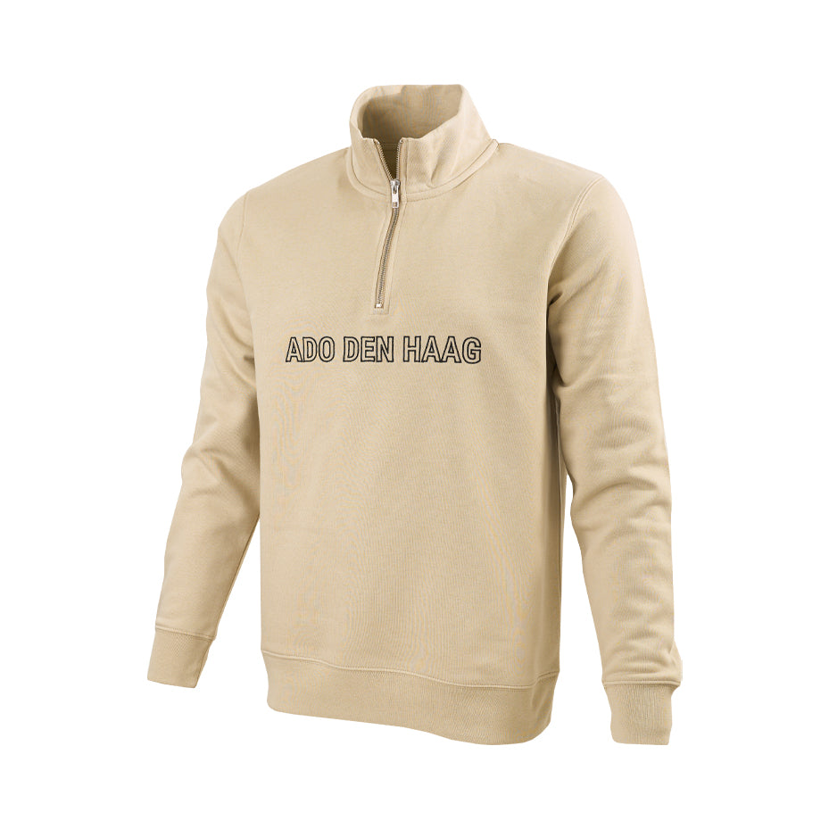 ADO Den Haag Quarter Zip (Beige)