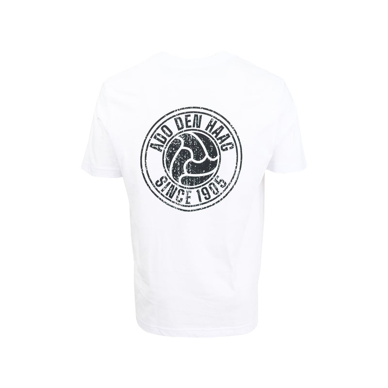 ADO T-Shirt 1905 & Bal (Wit)