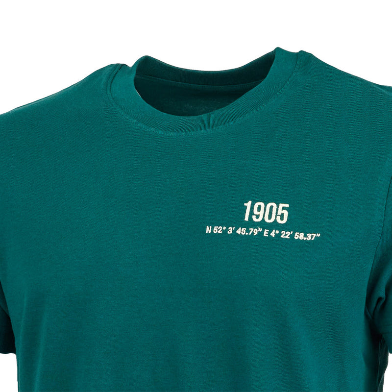 ADO T-Shirt Kaart Den Haag (Groen)