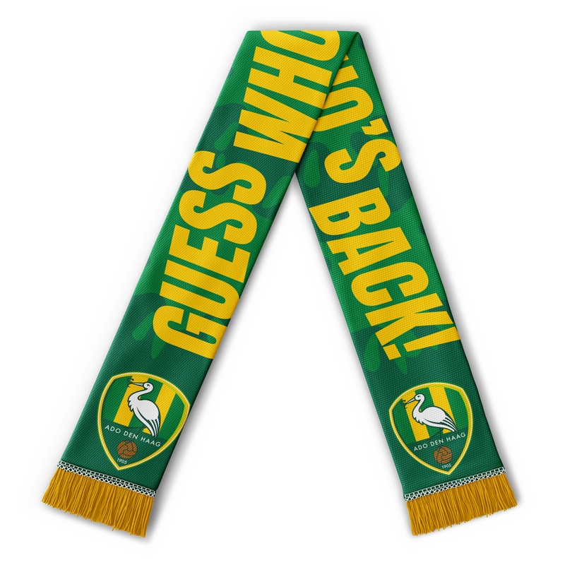 Promotie shawl - Guess who's back!