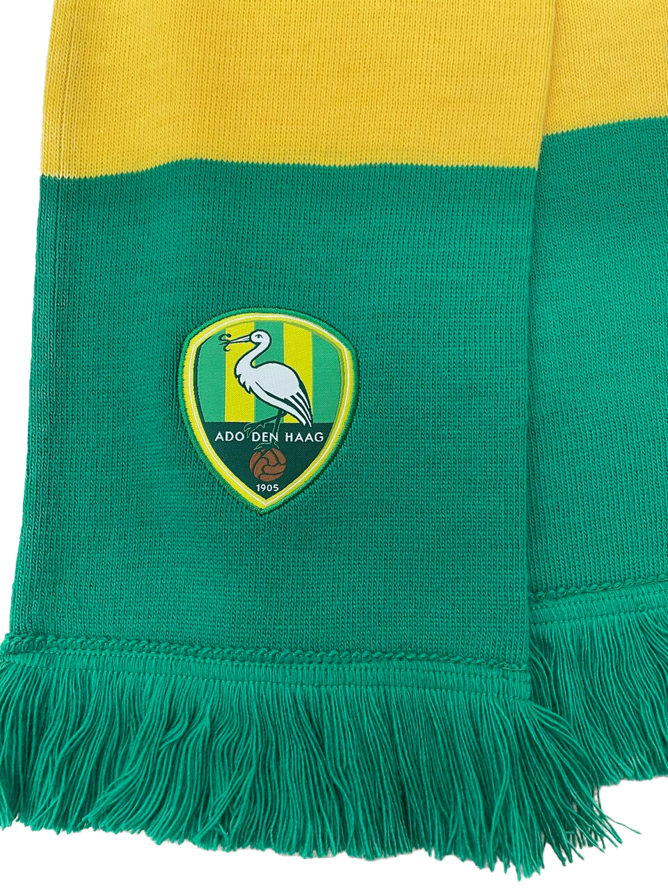 Blokkenshawl - Groen/Geel ADO