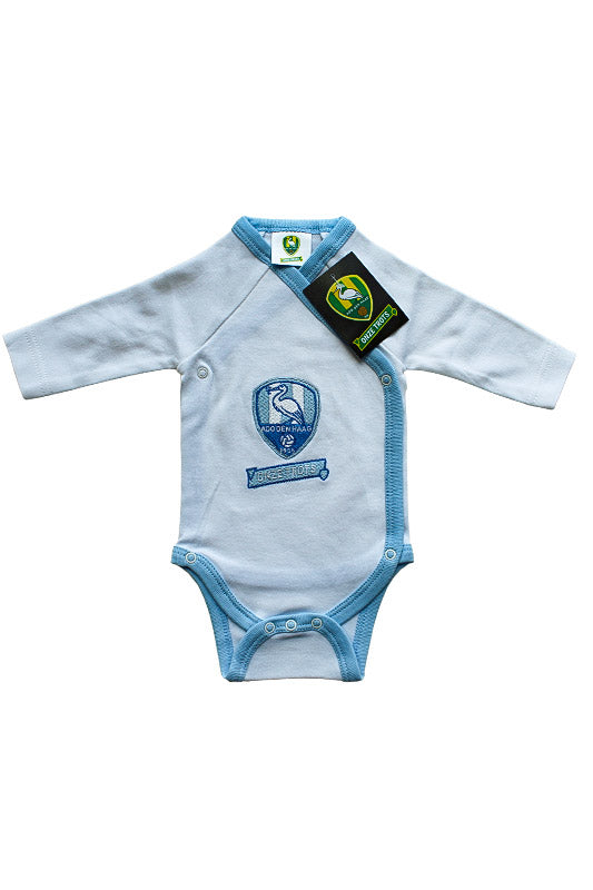 ADO Den Haag Romper Wit/Blauw