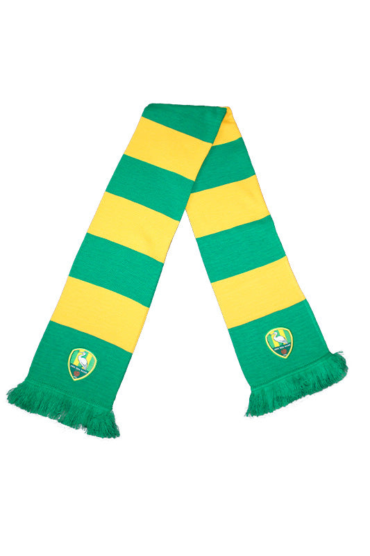 Blokkenshawl - Groen/Geel ADO